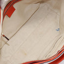 GUCCI Soho Hand Bag Leather 2way Orange Gold 369176 Auth am10017V-18