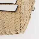 LOEWE Small Basket Hand Bag straw Beige Auth am10018V-9