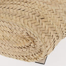 LOEWE Small Basket Hand Bag straw Beige Auth am10018V-16