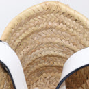 LOEWE Small Basket Hand Bag straw Beige Auth am10018V-19