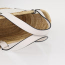 LOEWE Small Basket Hand Bag straw Beige Auth am10018V-7