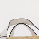 LOEWE Small Basket Hand Bag straw Beige Auth am10018V-8