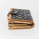 LOUIS VUITTON Multicolor Portefeuille Viennois Wallet Black M92988 Auth am10020V-3