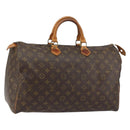LOUIS VUITTON Monogram Speedy 40 Hand Bag M41522 LV Auth am10023-1