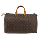LOUIS VUITTON Monogram Speedy 40 Hand Bag M41522 LV Auth am10023-2