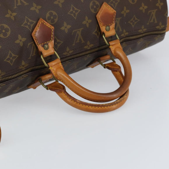 LOUIS VUITTON Monogram Speedy 40 Hand Bag M41522 LV Auth am10023