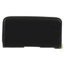 PRADA Lange Geldbörse Leder Nylon Schwarz Gold 1ML506 Auth am10026V-2