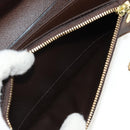 LOUIS VUITTON Damier Ebene Portefeuille Accordion Wallet N60002 LV Auth am10027V-10