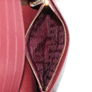 CARTIER Pasha Long Wallet Leather Bordeaux Gold Auth am10035V-20