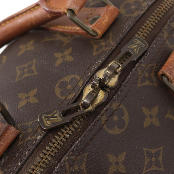 LOUIS VUITTON Monogram Keepall 50 Boston Bag M41426 LV Auth am10039