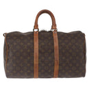LOUIS VUITTON Monogram Keepall 50 Boston Bag M41426 LV Auth am10039-3