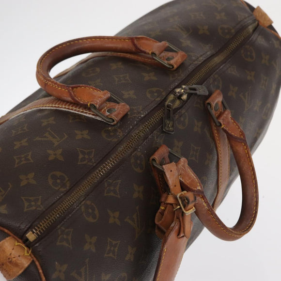 LOUIS VUITTON Monogram Keepall 50 Boston Bag M41426 LV Auth am10039
