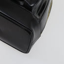GUCCI Bamboo Body Bag Enamel Black Gold 003 2113 0027 Auth am10040-9