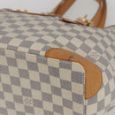 LOUIS VUITTON Damier Azur Hampstead MM Tote Bag N51206 LV Auth am10041V-9