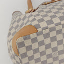 LOUIS VUITTON Damier Azur Hampstead MM Tote Bag N51206 LV Auth am10041V-14