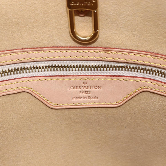 LOUIS VUITTON Damier Azur Hampstead MM Tote Bag N51206 LV Auth am10041V