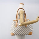 LOUIS VUITTON Damier Azur Hampstead MM Tote Bag N51206 LV Auth am10041V-24