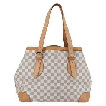 LOUIS VUITTON Damier Azur Hampstead MM Tote Bag N51206 LV Auth am10041V - 0