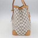 LOUIS VUITTON Damier Azur Hampstead MM Tote Bag N51206 LV Auth am10041V-3