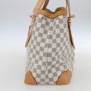 LOUIS VUITTON Damier Azur Hampstead MM Tote Bag N51206 LV Auth am10041V-4