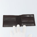 FENDI Zucca Canvas Wallet Black Brown Auth am10042V-12