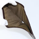 FENDI Zucca Canvas Wallet Black Brown Auth am10042V-16