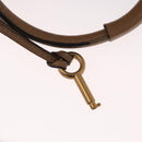 Chloe Paddington Hand Bag Leather Beige Gold Silver Auth am10046V-17