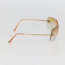CHANEL Sunglasses metal Gold Tone CC Auth am10051V-4