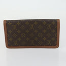 LOUIS VUITTON Monogram Clutch Bag 2 Set LV Auth am10054-11