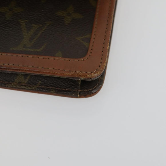 LOUIS VUITTON Monogram Clutch Bag 2 Set LV Auth am10054