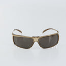 GUCCI Sunglasses metal Brown Auth am10055-2