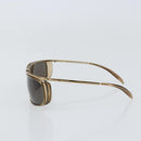 GUCCI Sunglasses metal Brown Auth am10055-4