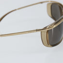 GUCCI Sunglasses metal Brown Auth am10055-8