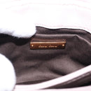 Miu Miu Studs Turn Lock Shoulder Bag Leather Purple Gold Auth am10057V-20