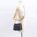 Stella MacCartney Chain Falabella Bag polyester Navy Silver 364519 Auth am10062V-23