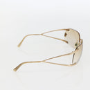 VERSACE Medusa Rimless Sunglasses metal Gold Tone Auth am10063-4