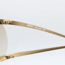 VERSACE Medusa Rimless Sunglasses metal Gold Tone Auth am10063-9