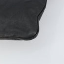 GUCCI GG Canvas Guccissima Shoulder Bag Leather Black Gold 201446 Auth am10066-9