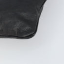 GUCCI GG Canvas Guccissima Shoulder Bag Leather Black Gold 201446 Auth am10066-15