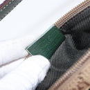 GUCCI GG Canvas Sherry Line Hand Bag Beige Gold 141809 Auth am10067V-22