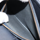 Coach Hand Bag Leather 2way Navy Gold Auth am10068-24