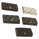 LOUIS VUITTON Monogram Damier Multicles 4 Key Case 5 Set LV Auth am10069-1