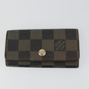 LOUIS VUITTON Monogram Damier Multicles 4 Key Case 5 Set LV Auth am10069-12