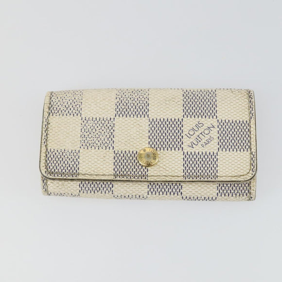 LOUIS VUITTON Monogram Damier Multicles 4 Key Case 5 Set LV Auth am10069