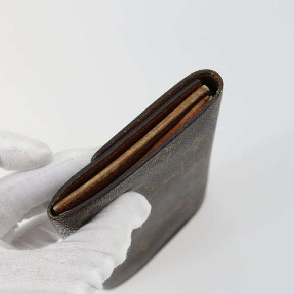 LOUIS VUITTON Monogram Pochette Porte Monnaie Credit 3 Set M61725 Auth am10071