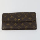 LOUIS VUITTON Monogram Pochette Porte Monnaie Credit 3 Set M61725 Auth am10071-16