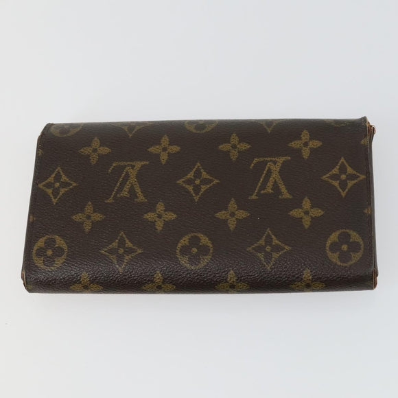 LOUIS VUITTON Monogram Pochette Porte Monnaie Credit 3 Set M61725 Auth am10071
