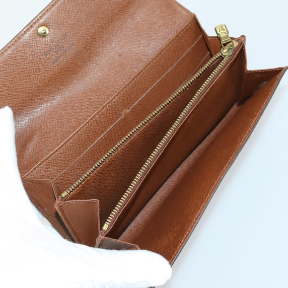 LOUIS VUITTON Monogram Pochette Porte Monnaie Credit 3 Set M61725 Auth am10071