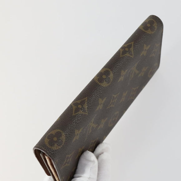 LOUIS VUITTON Monogram Pochette Porte Monnaie Credit 3 Set M61725 Auth am10071