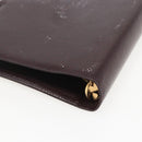 LOUIS VUITTON Taiga Agenda MM Day Planner Cover Acajou R20416 LV Auth am10073-15